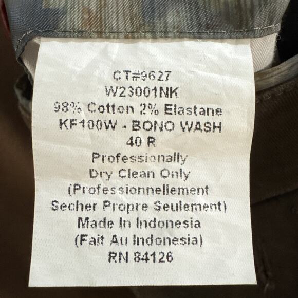 Kroon Blazer Mens 40R Brown Corduroy Matthews Wash 2 Button Sport Coat Jacket - Picture 9 of 10